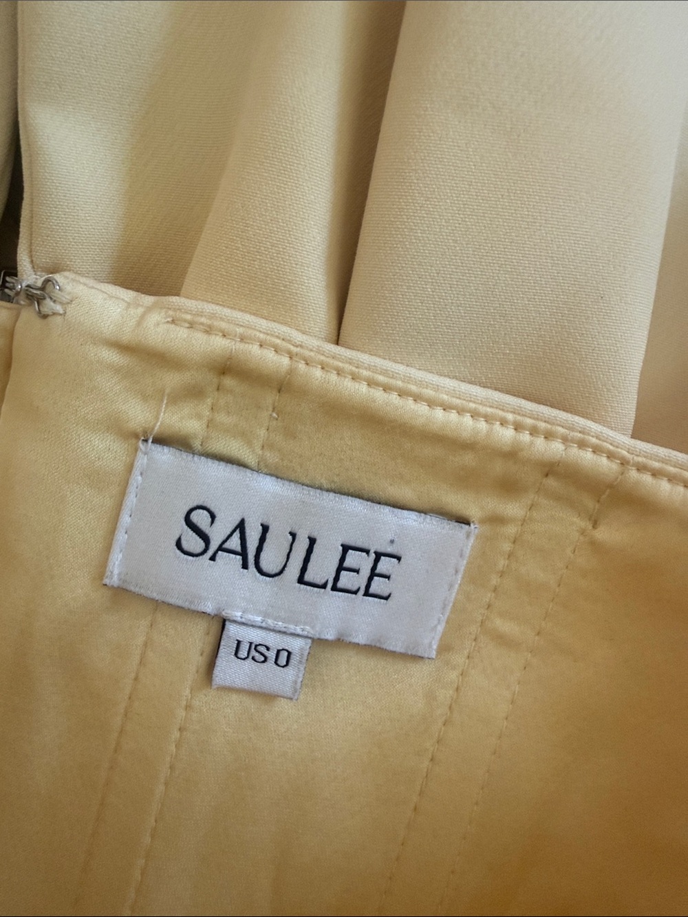 SAU LEE | Butter Yellow Matching Top + Pants | xs - Picture 6 of 6
